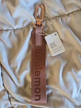 Lululemon never lost keychain